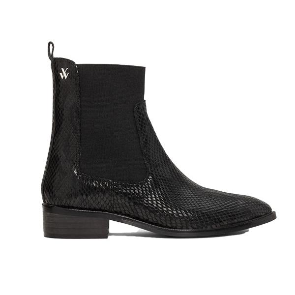 Bottines hotsell serpent noir