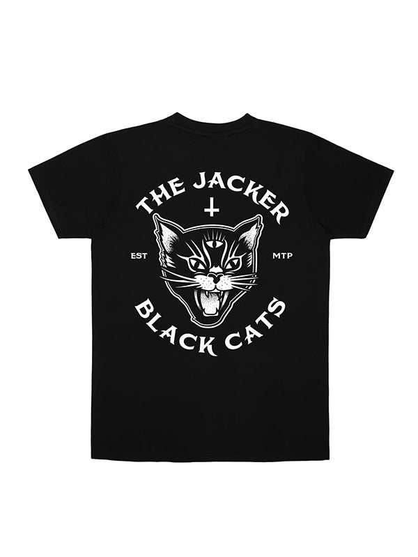 JACKER T-shirt Black Cats