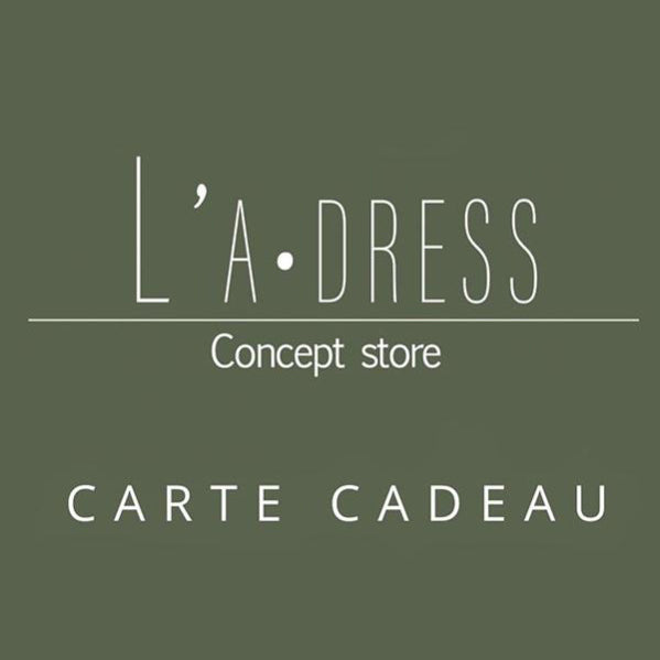 Carte Cadeau L'A-Dress Toulon - L'A-Dress Concept Store