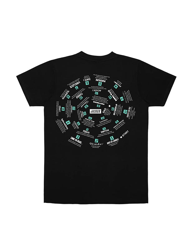 JACKER T-shirt Spiral Game