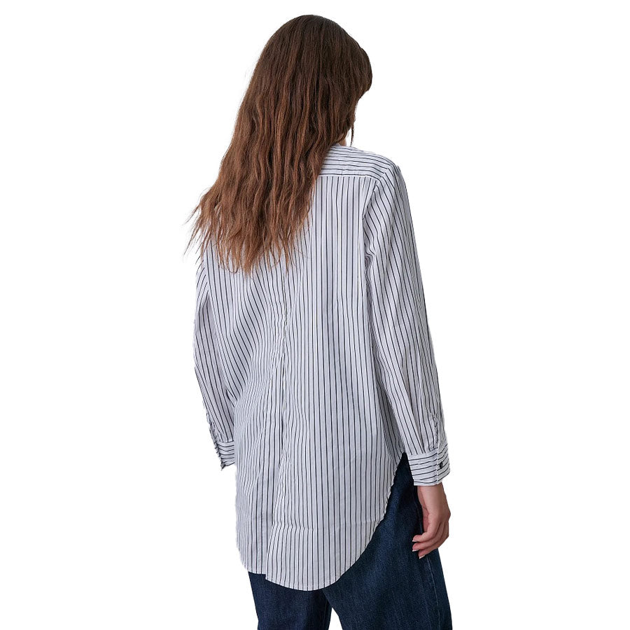 BSB Chemise Manches Longues à Rayures