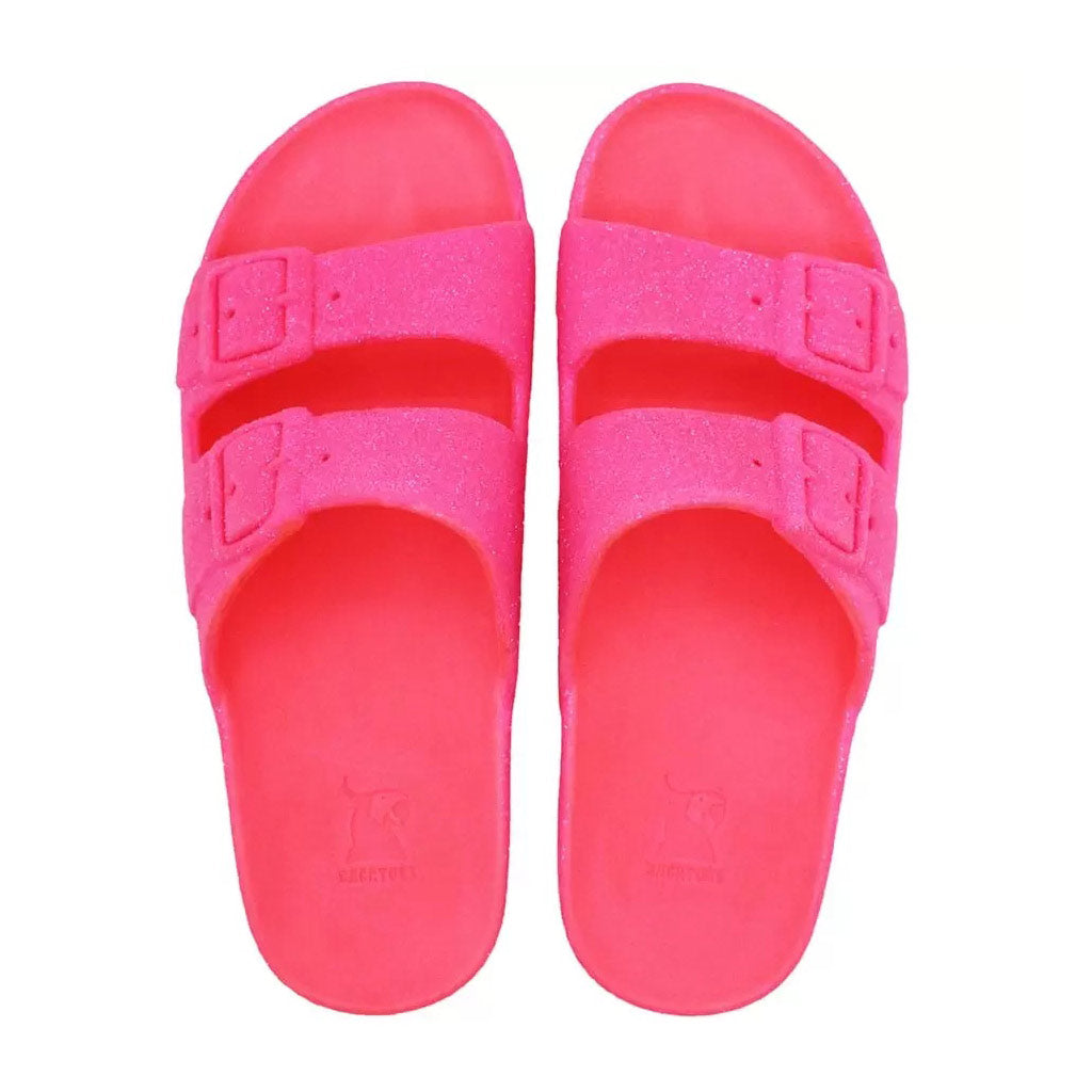 CACATOES Sandales Plates Neon - Femmes