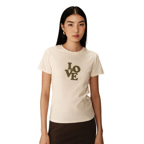 GRACE & MILA T-Shirt Poussin