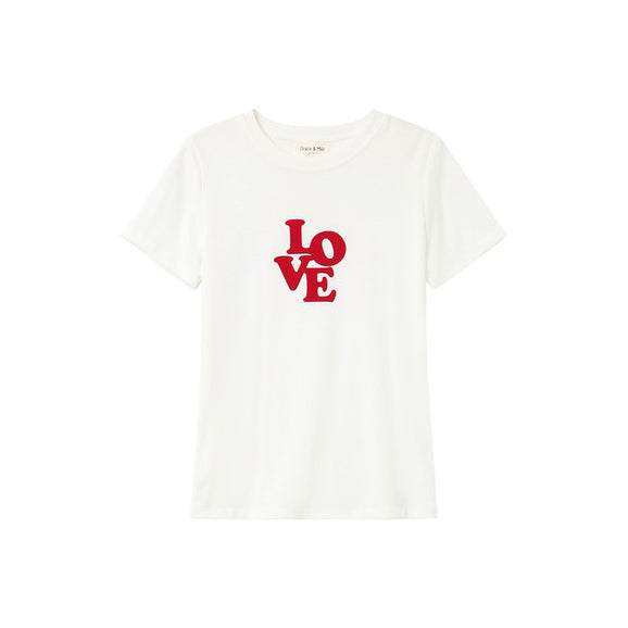 GRACE & MILA T-Shirt Poussin