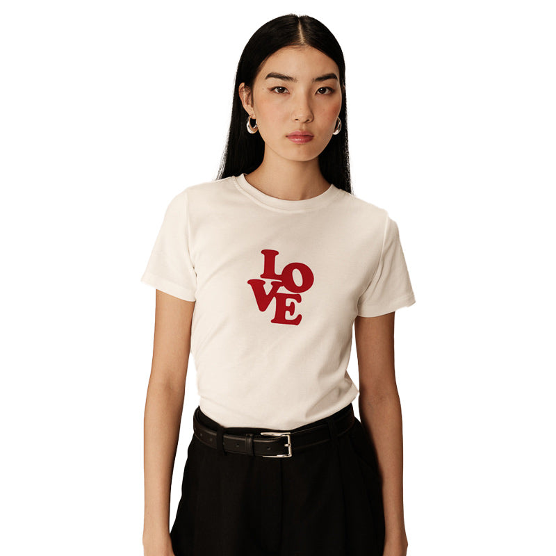GRACE & MILA T-Shirt Poussin