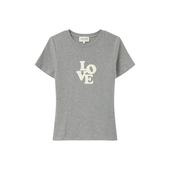 GRACE & MILA T-Shirt Poussin
