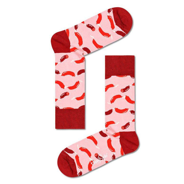 HAPPY SOCKS "Saucisses" Crew Chaussettes