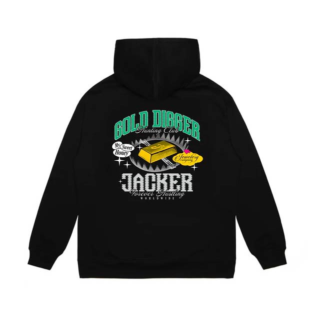 JACKER Hoodie Gold Digger