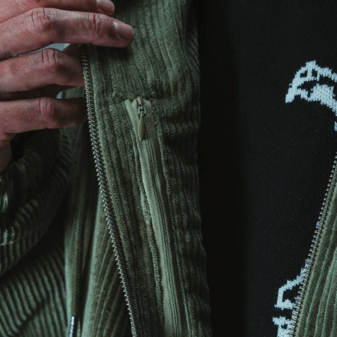 JACKER Jacket Hood Corduroy