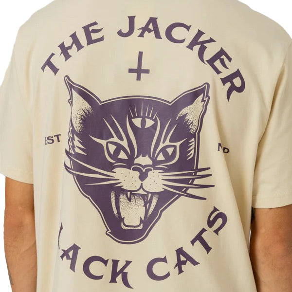 JACKER T-Shirt Black Cats