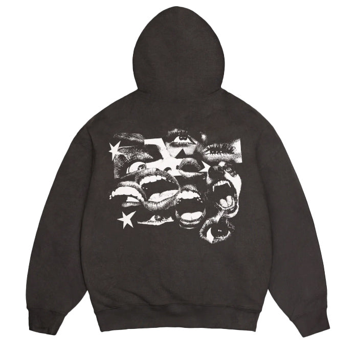 JACKER Hoodies Zip Fearless Washed