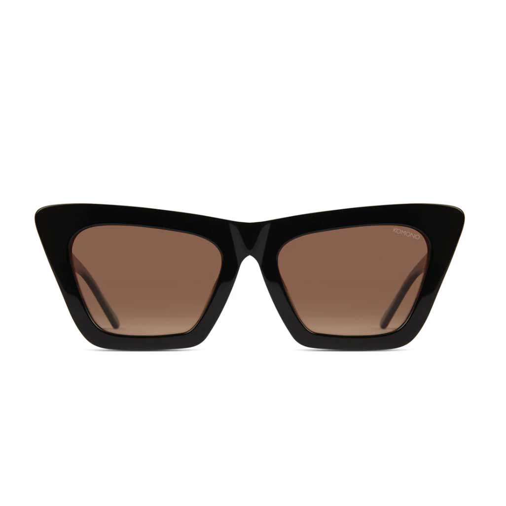 KOMONO Lunettes de soleil Jessie Black Tortoise