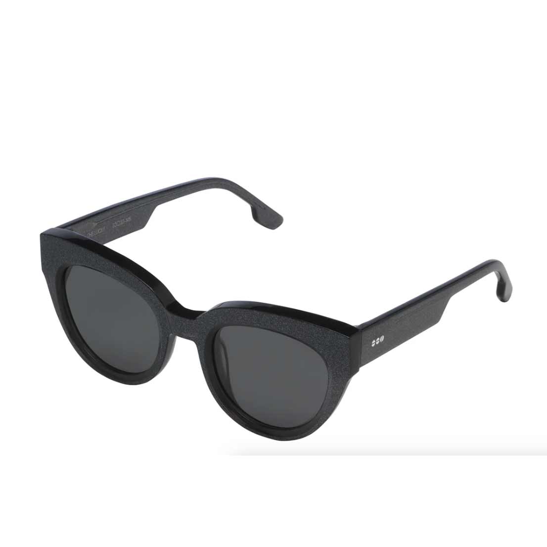 KOMONO Lunettes de soleil Lucile Black Glitter