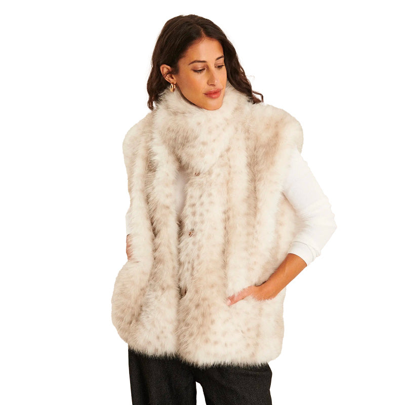 LABDIP Gilet Sans Manche Bianca Mink