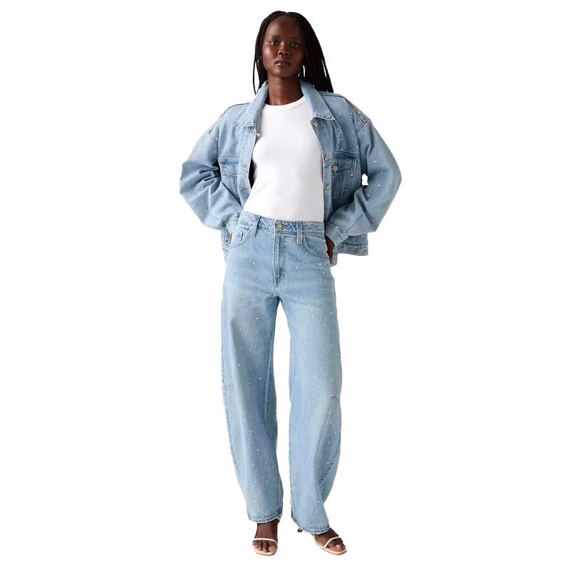 LEVI'S Jean Baggy Dad Barrel Dazzle Me