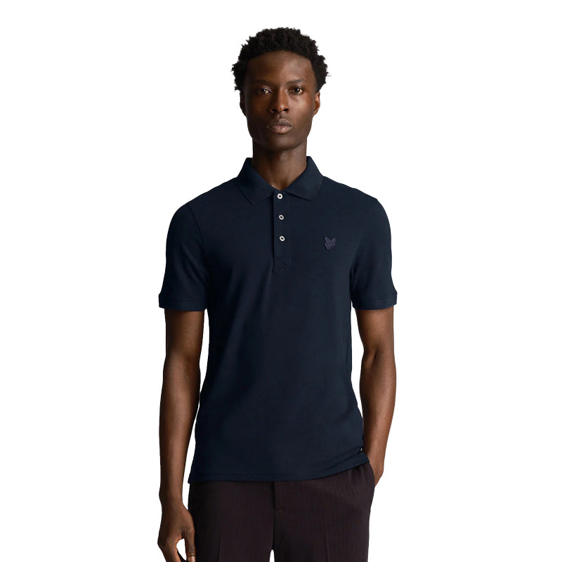 LYLE & SCOTT Polo Shirt Tonal Eagle