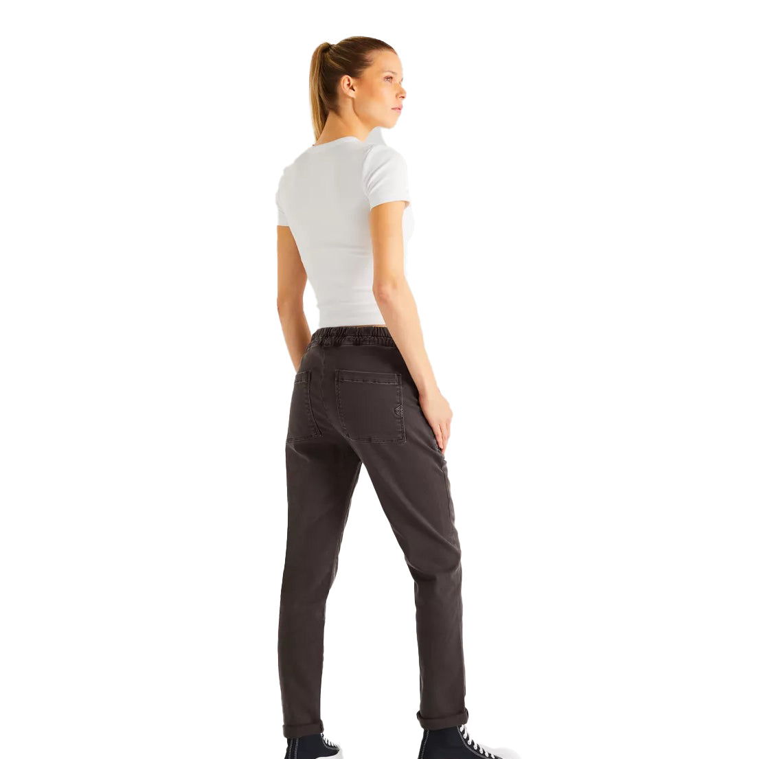 REIKO Pantalon Jogging en toile Roma