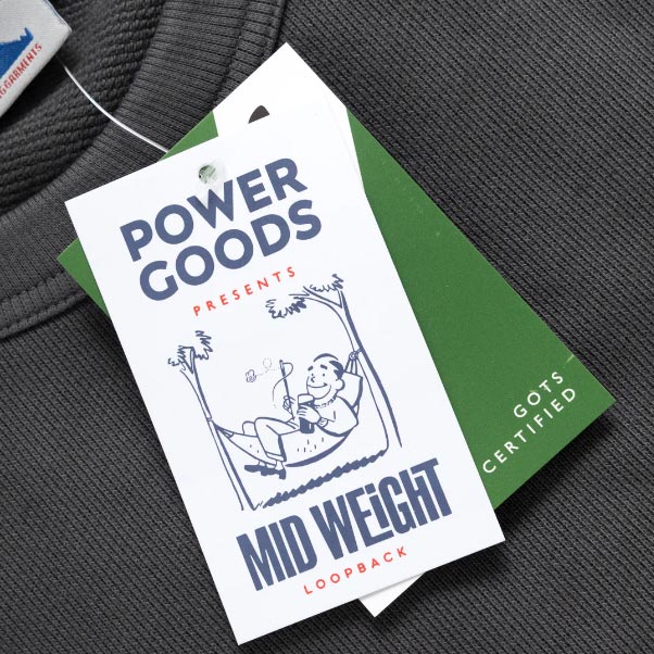 POWER GOODS Super Weight Crewneck - Homme