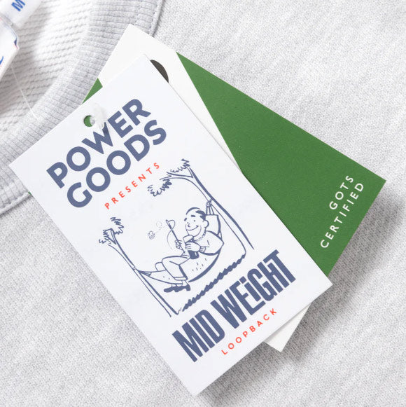 POWER GOODS Super Weight Crewneck - Homme