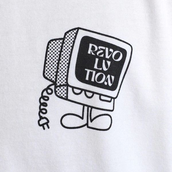 REVOLUTION T-Shirt Loose UNP