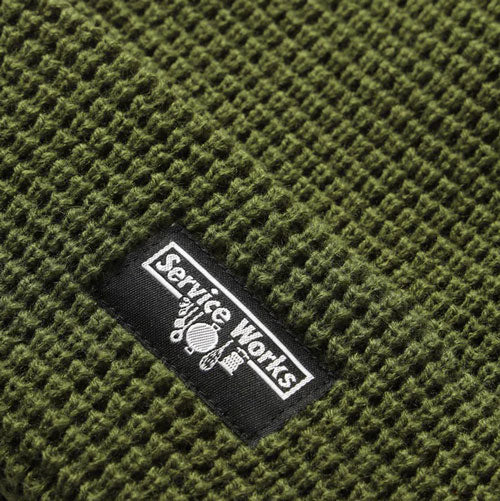 SERVICES WORKS Waffle Logo Beanie