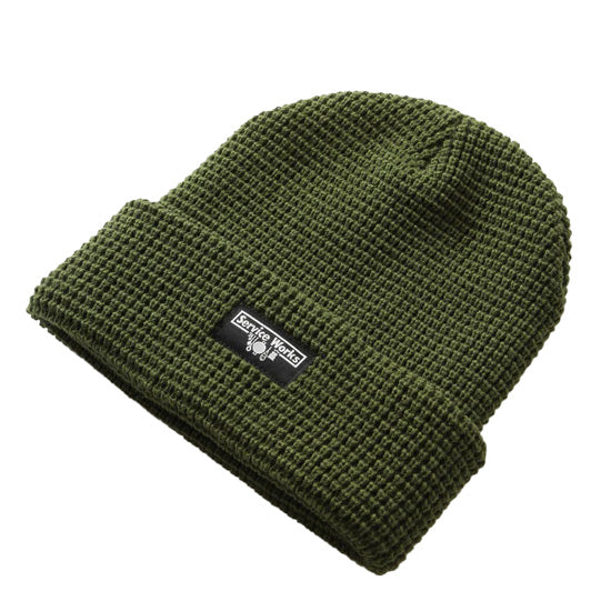 SERVICES WORKS Waffle Logo Beanie