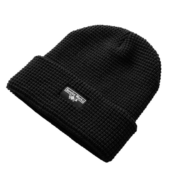 SERVICES WORKS Waffle Logo Beanie