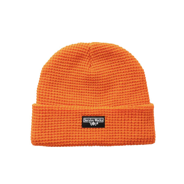 SERVICES WORKS Waffle Logo Beanie