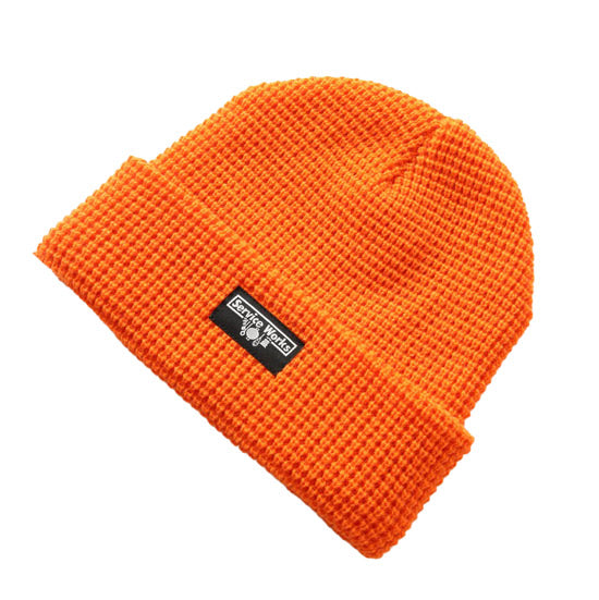 SERVICES WORKS Waffle Logo Beanie