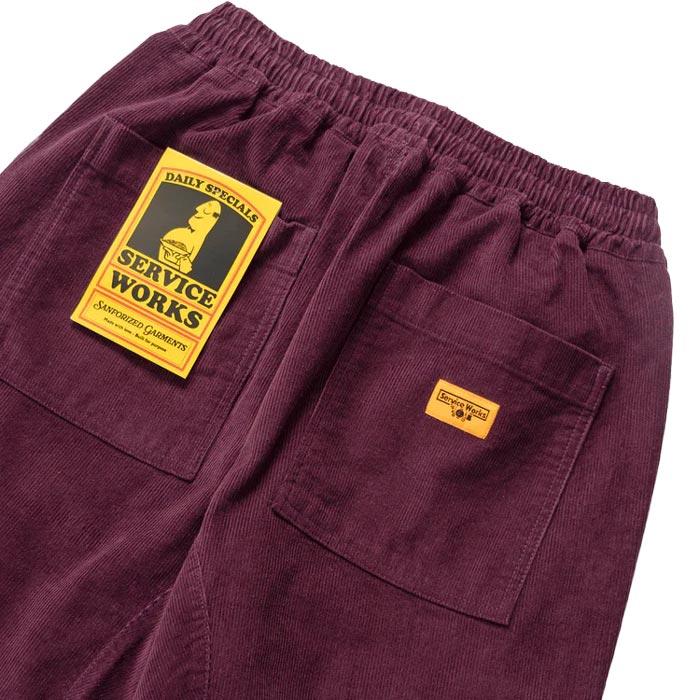 SERVICES WORKS Corduroy Chef Pants