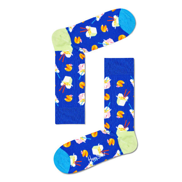 Happy Socks Pack Chaussettes 3 paires motifs Pizza Lover fast food