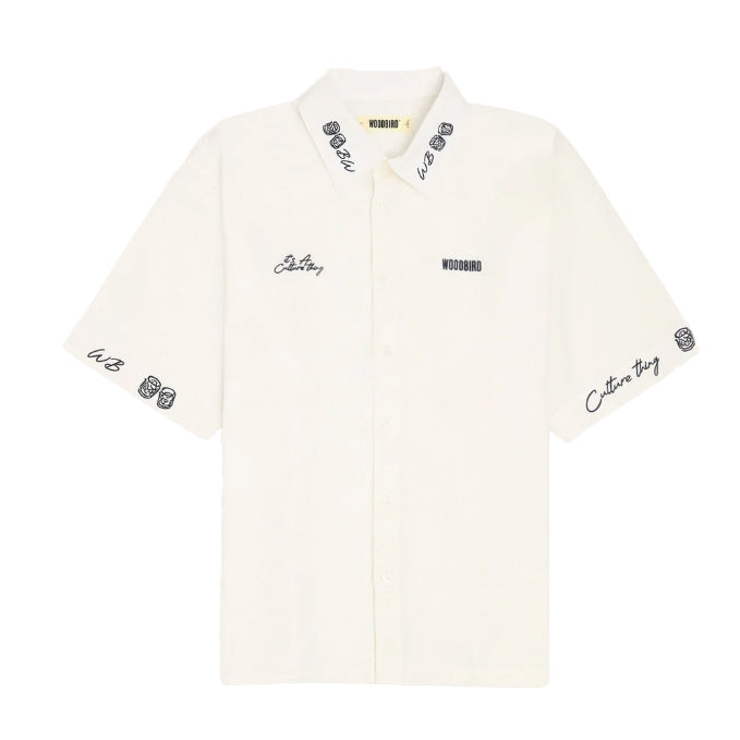 WOORDBIRD WBWang Embroid Shirt