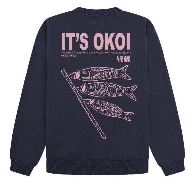 WOODBIRD Crewneck WBCane Koi