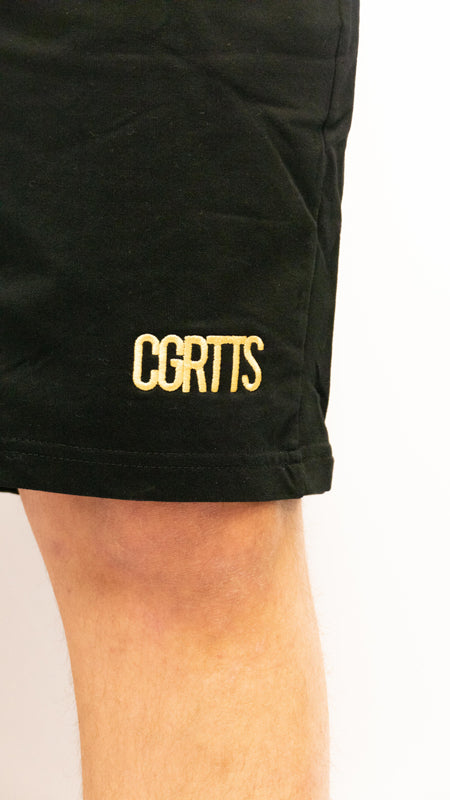 Shorts Terry couleur noir CGRTTS